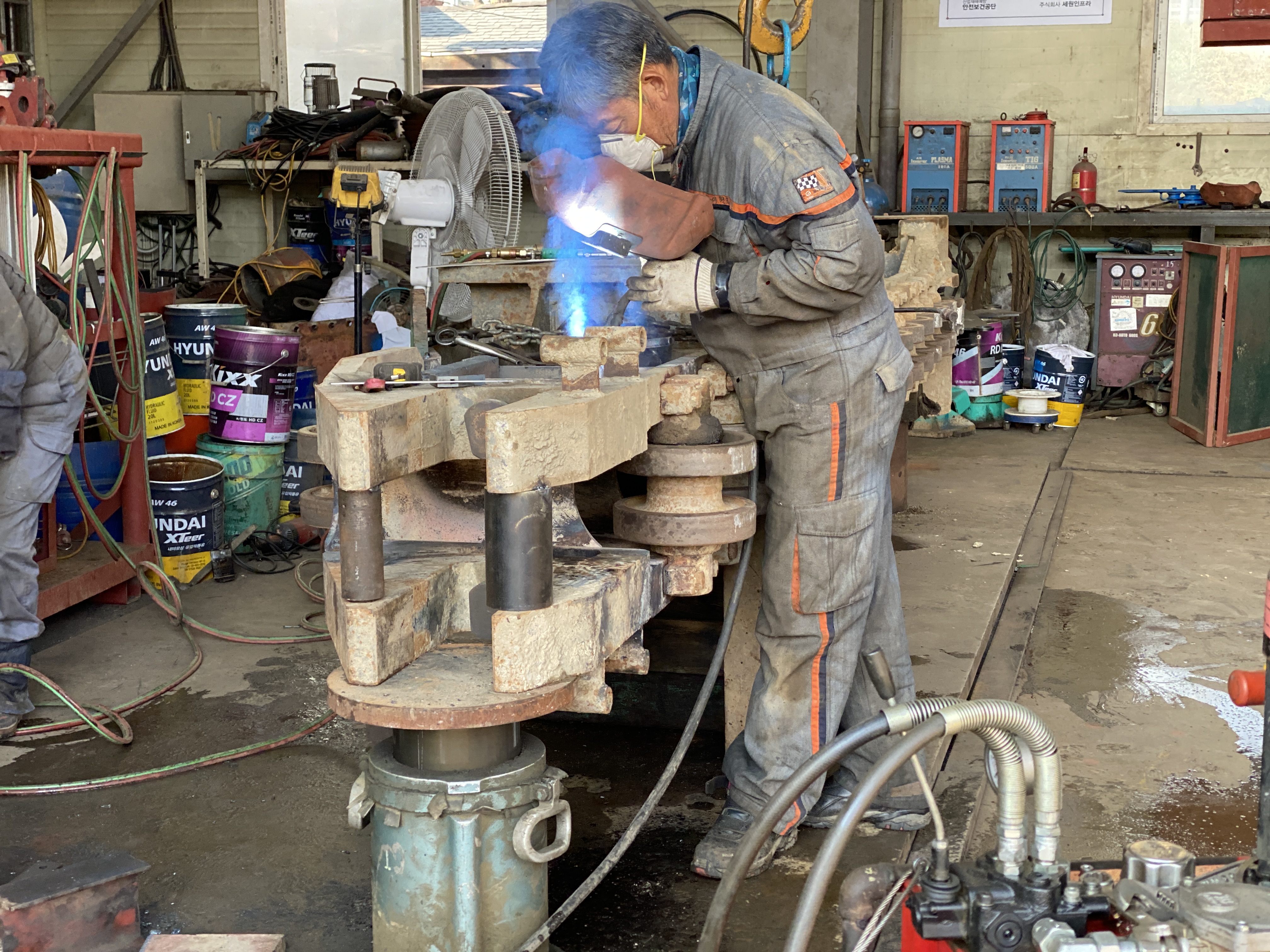 재활용과정 보수,조정