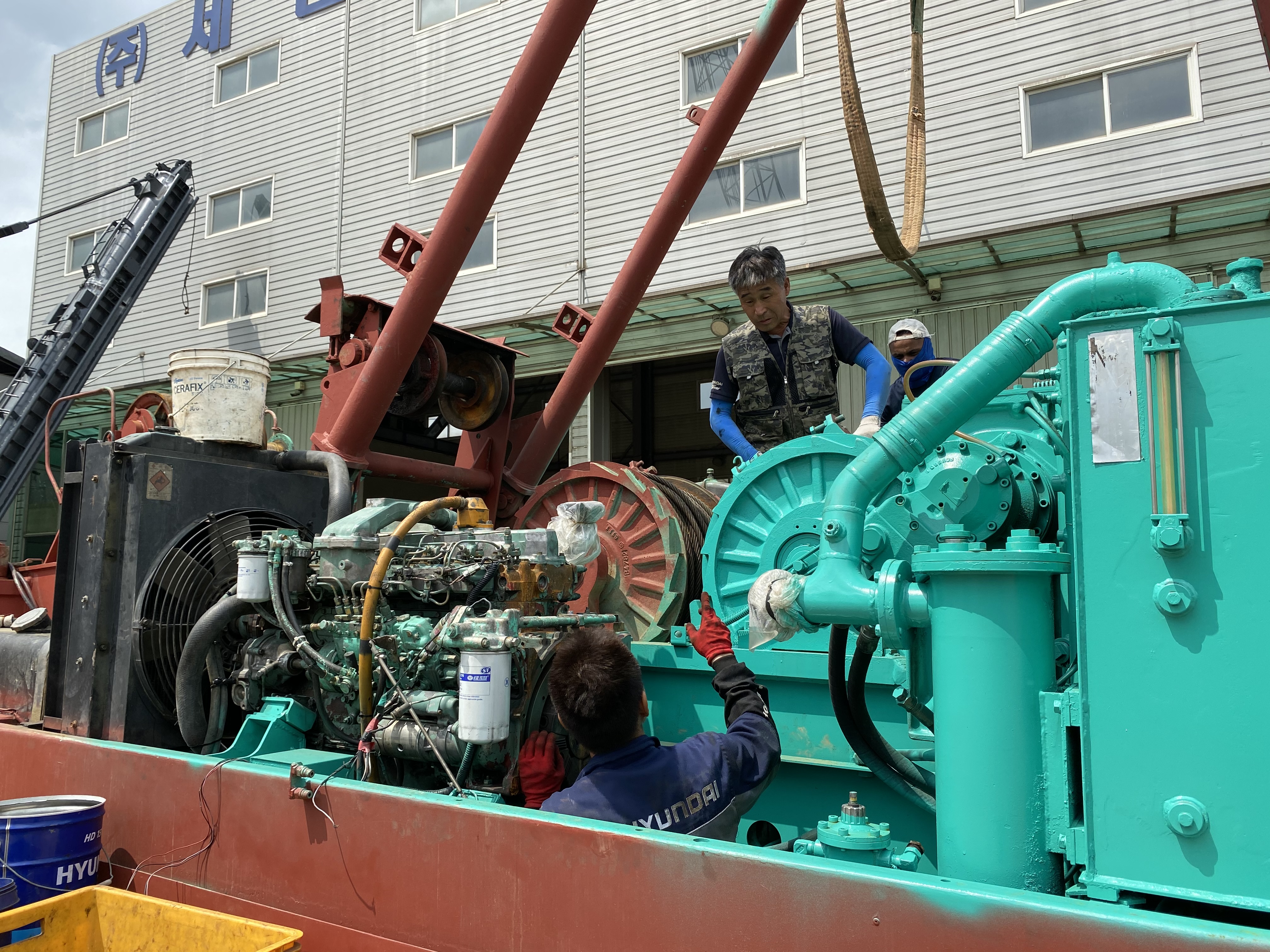 재활용과정 재조립 및 성능검사